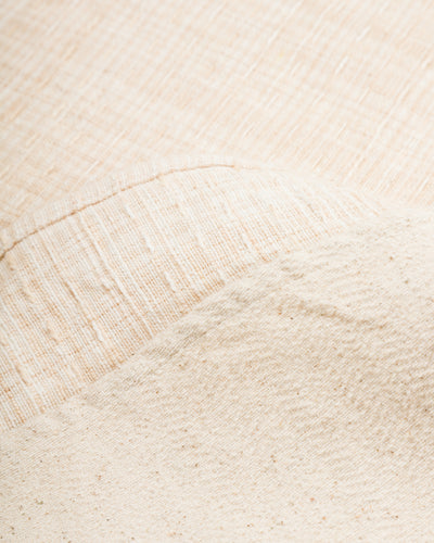 Indi + Ash Matty Overshirt - Patchwork Natural/Oat Spacedye - Standard & Strange