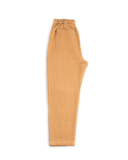 Indi + Ash Nico Pant - Handwoven Cutch Brown Denim - Standard & Strange