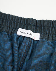 Indi + Ash Nico Pant - Handwoven Iron/Indigo Denim - Standard & Strange