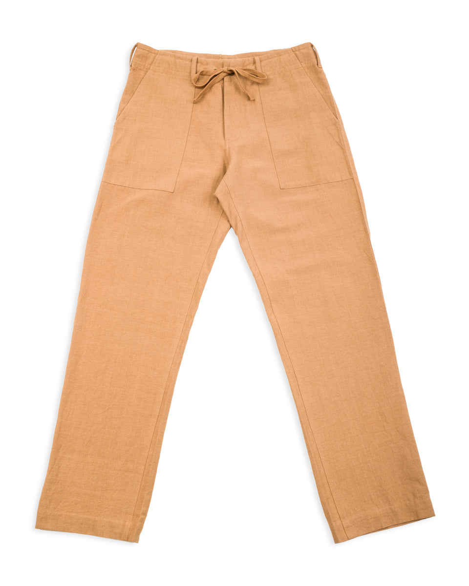 Indi + Ash Obelisk Pant - Cutch Brown Powerloom Canvas - Standard & Strange