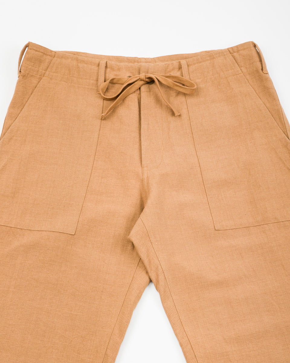 Indi + Ash Obelisk Pant - Cutch Brown Powerloom Canvas - Standard & Strange