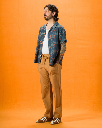 Indi + Ash Obelisk Pant - Cutch Brown Powerloom Canvas - Standard & Strange