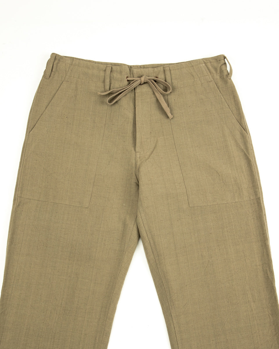 Indi + Ash Obelisk Pant - Sage Powerloom Canvas - Standard & Strange