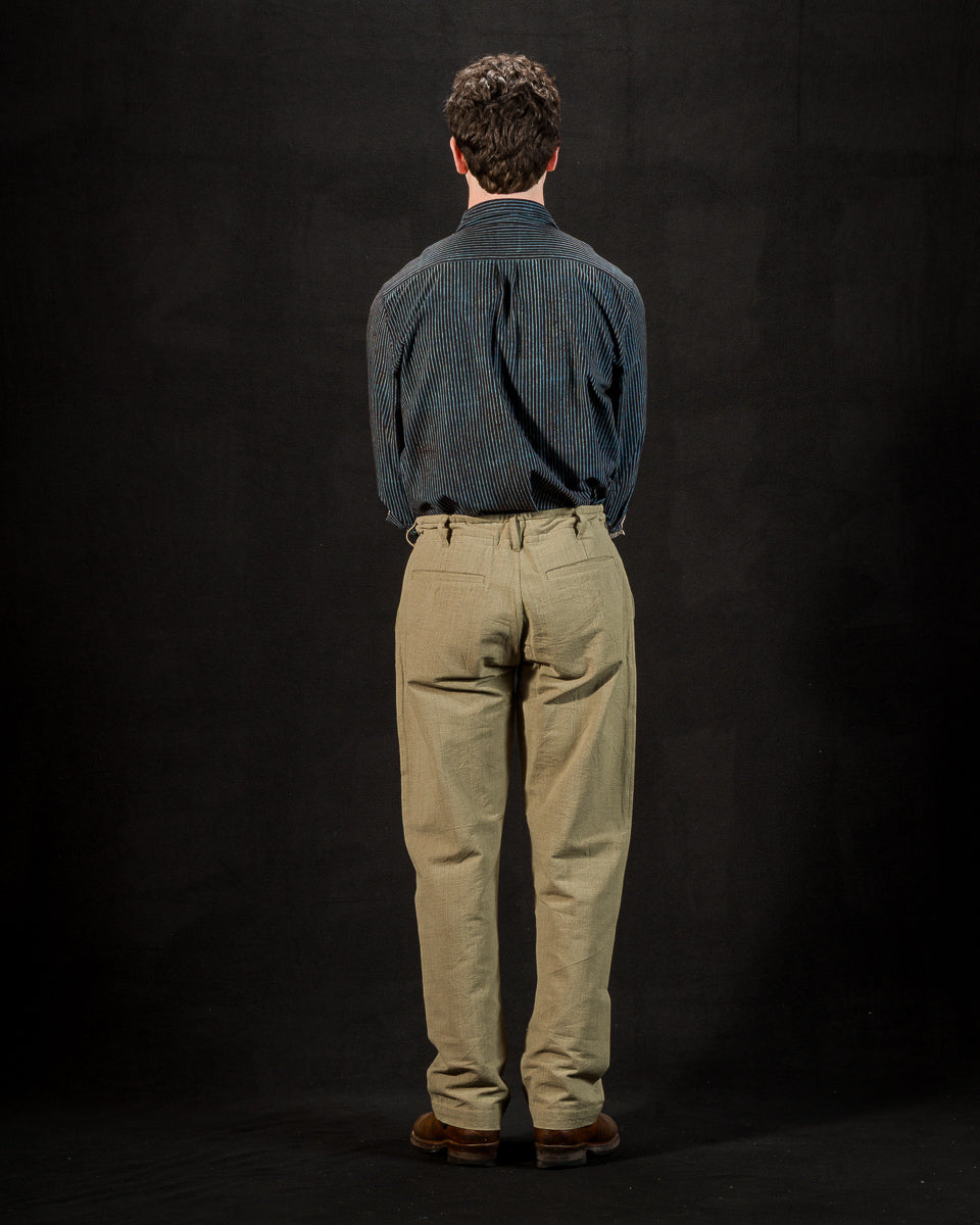 Indi + Ash Obelisk Pant - Sage Powerloom Canvas - Standard & Strange
