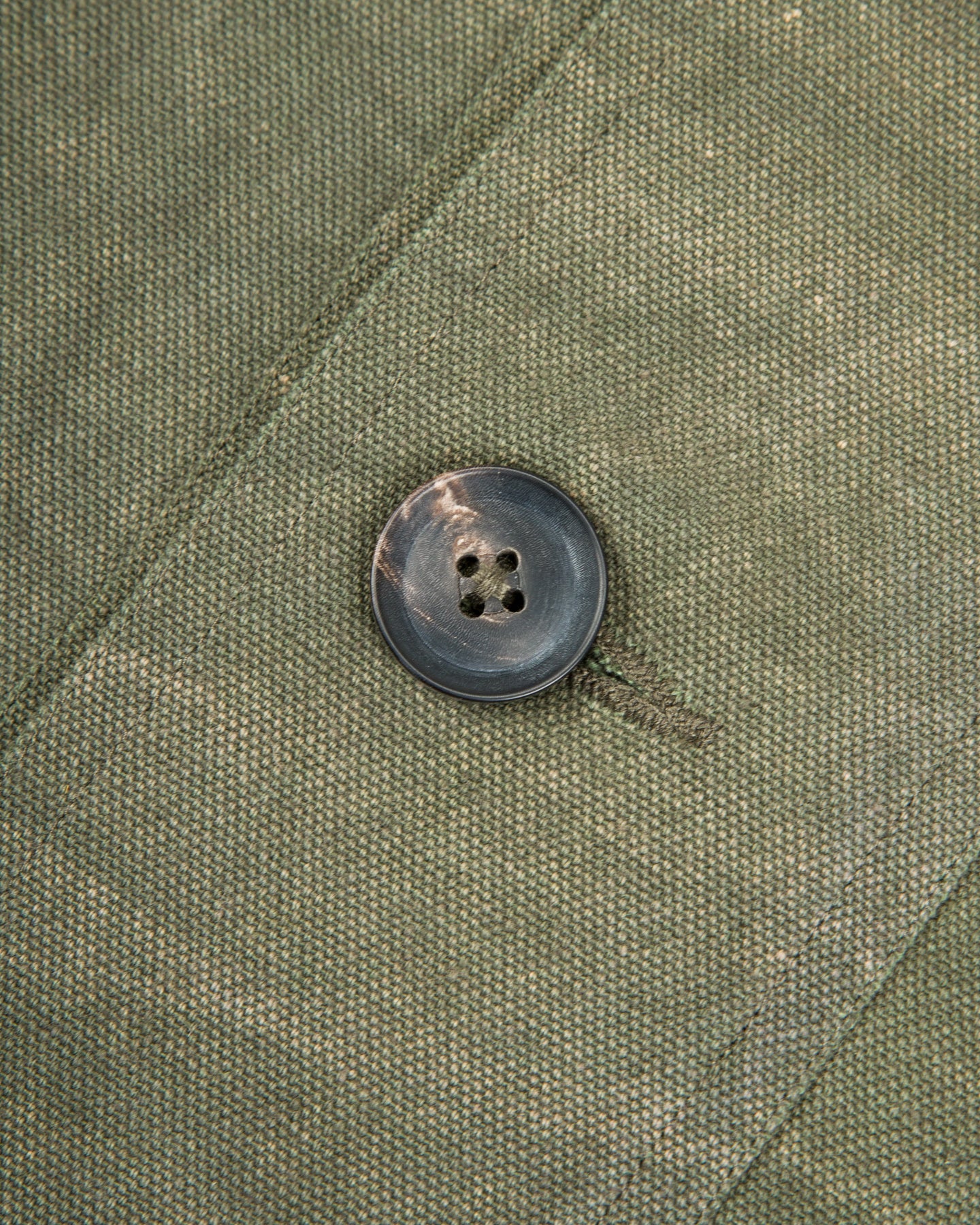 Indi + Ash Cropped Utility Jacket - Forest Green Crackle Enzyme Canvas - Standard & Strange