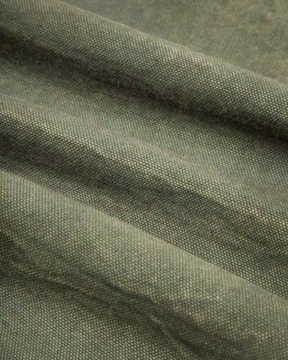 Indi + Ash Cropped Utility Jacket - Forest Green Crackle Enzyme Canvas - Standard & Strange