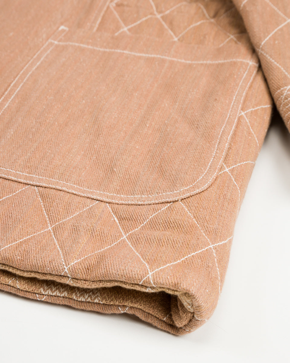 Indi + Ash Reversible Shawl Overcoat - Handwoven Desert Acacia Denim/Plaid - Standard & Strange