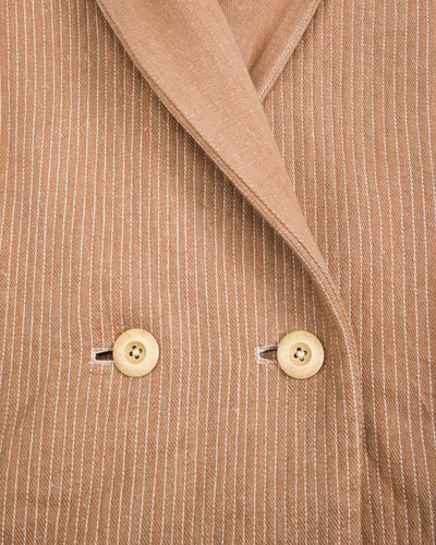 Indi + Ash Reversible Shawl Overcoat - Handwoven Desert Acacia Denim/Plaid - Standard & Strange