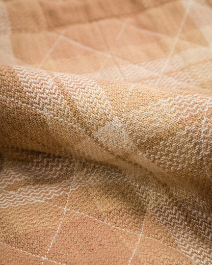 Indi + Ash Reversible Shawl Overcoat - Handwoven Desert Acacia Denim/Plaid - Standard & Strange