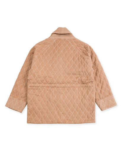 Indi + Ash Reversible Shawl Overcoat - Handwoven Desert Acacia Denim/Plaid - Standard & Strange