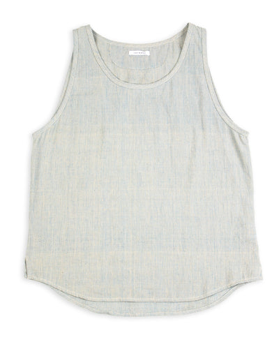 Indi + Ash Ripley Tank - Indigo/Natural Kala Cotton - Standard & Strange