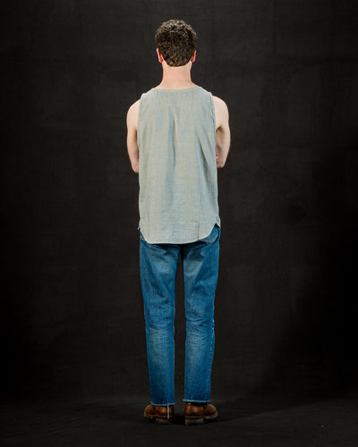 Indi + Ash Ripley Tank - Indigo/Natural Kala Cotton - Standard & Strange