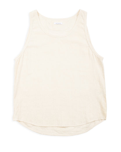 Indi + Ash Ripley Tank - Natural Handwoven Kala Cotton - Standard & Strange