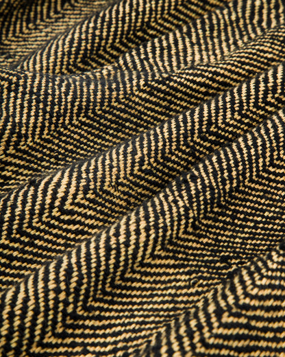 Indi + Ash Shakoor Pant - Handwoven Iron Black/Tan HB - Standard & Strange