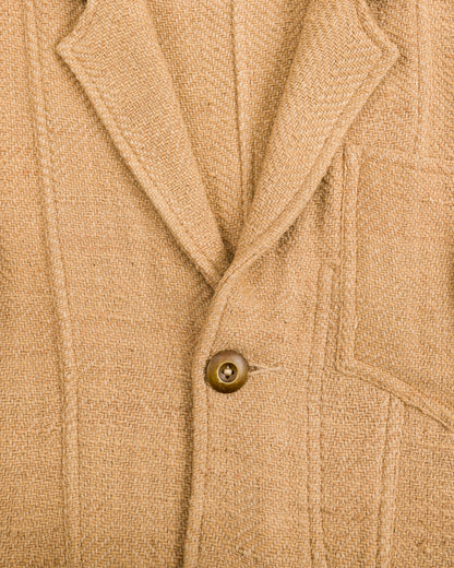 Indi + Ash Study Jacket - Handspun Cutch Brown HBT - Standard & Strange