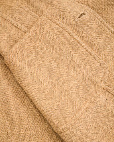 Indi + Ash Study Jacket - Handspun Cutch Brown HBT - Standard & Strange