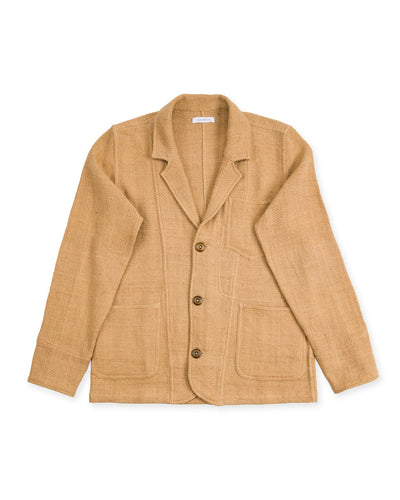 Indi + Ash Study Jacket - Handspun Cutch Brown HBT - Standard & Strange