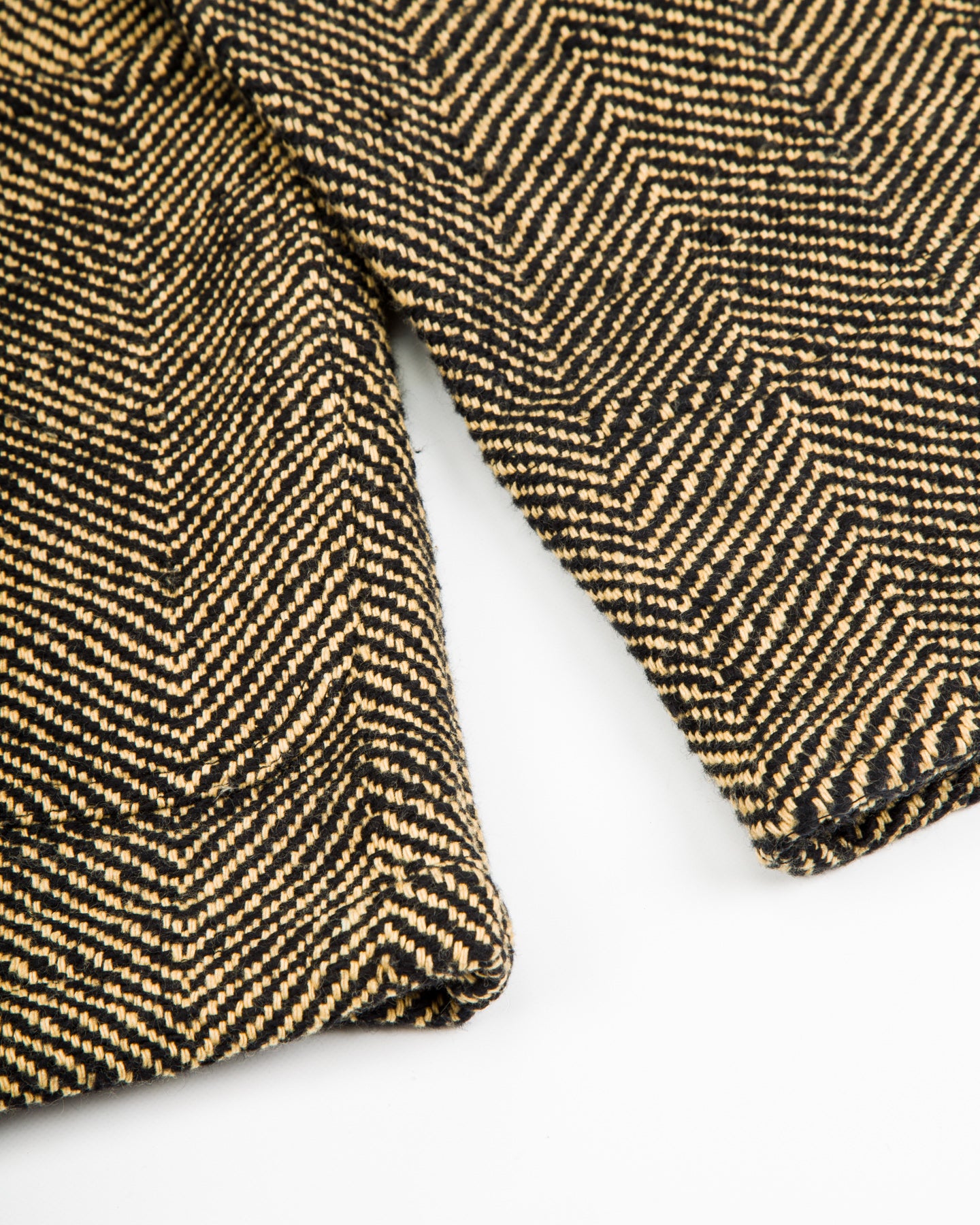 Indi + Ash Study Jacket - Handspun Iron Black/Tan HB - Standard & Strange