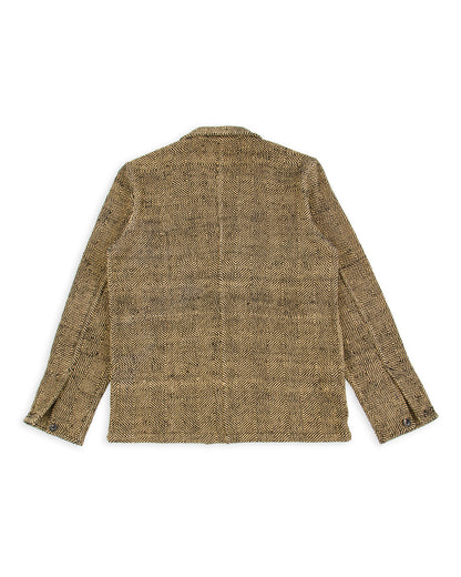 Indi + Ash Study Jacket - Handspun Iron Black/Tan HB - Standard & Strange