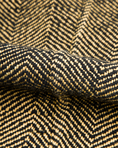 Indi + Ash Study Jacket - Handspun Iron Black/Tan HB - Standard & Strange