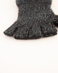 Indi + Ash Sky Glove - Handknit Charcoal Alpaca Cotton - Standard & Strange