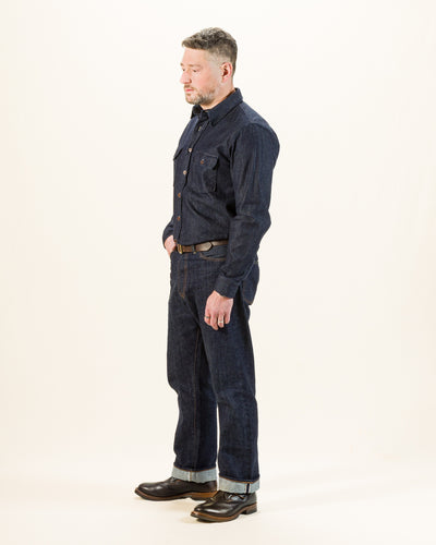 Indigofera Alamo Shirt - 8oz Indigo Denim - Standard & Strange