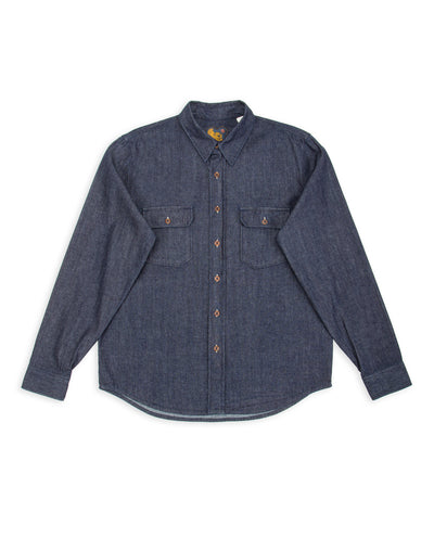 Indigofera Alamo Shirt - 8oz Indigo Denim - Standard & Strange