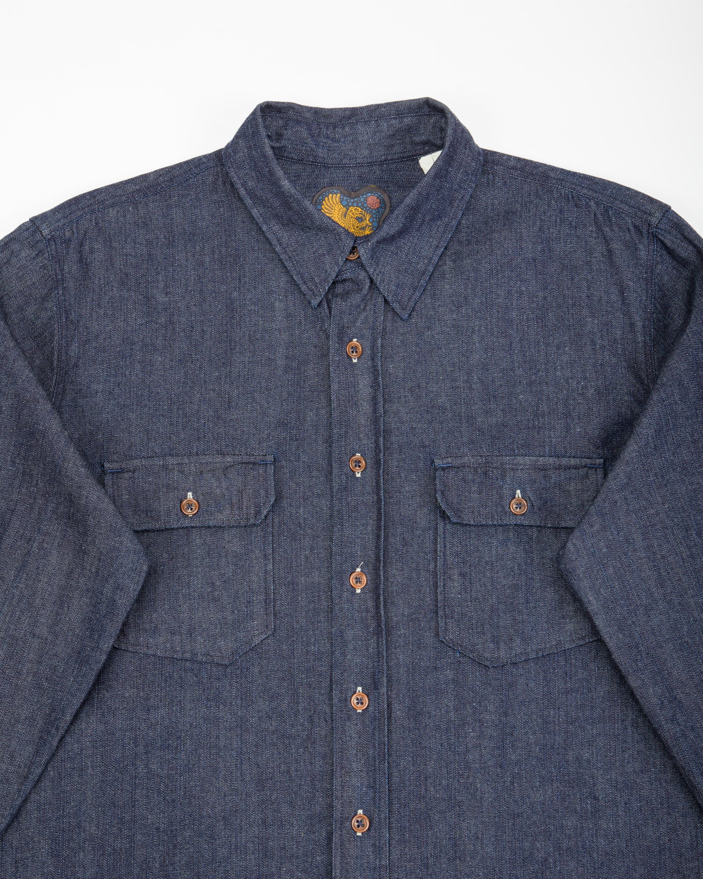 Indigofera Alamo Shirt - 8oz Indigo Denim - Standard & Strange