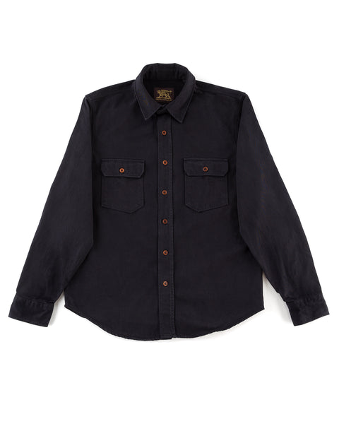 Indigofera Alamo Shirt - Marshall Black Twill - Standard & Strange