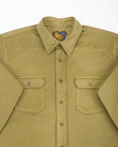 Indigofera Alamo Shirt - Olive - Standard & Strange