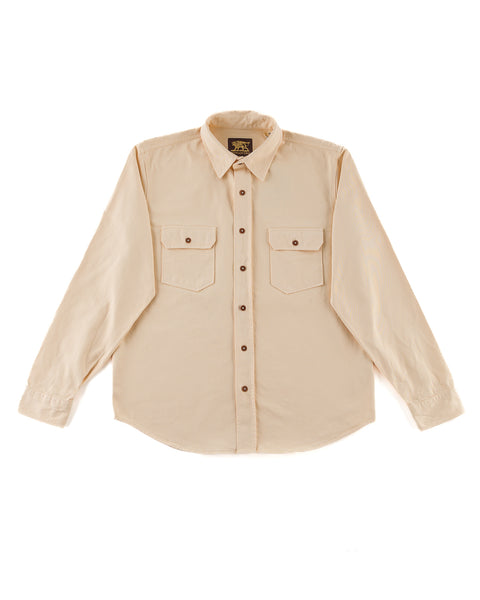 Indigofera Alamo Shirt - Sand White Twill - Standard & Strange