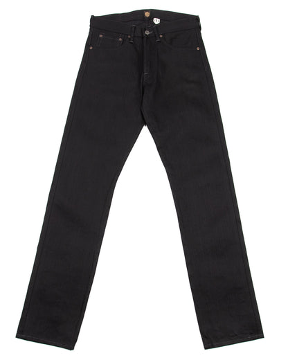 Indigofera Buck Tapered Fit - 14oz Gunpowder Black Selvedge - Standard & Strange