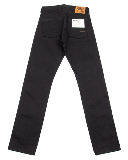 Indigofera Buck Tapered Fit - 14oz Gunpowder Black Selvedge - Standard & Strange