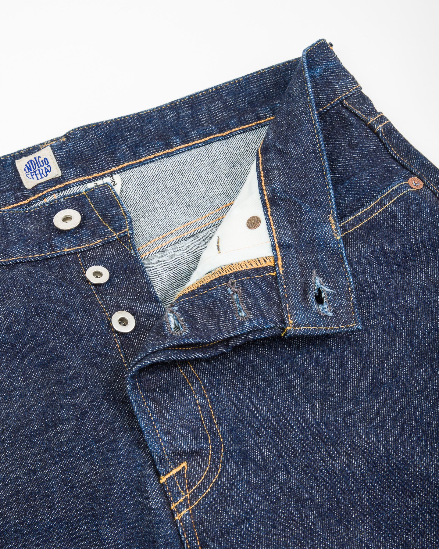Indigofera Buck Tapered Fit - 18oz Shiroyama Selvedge - Standard & Strange
