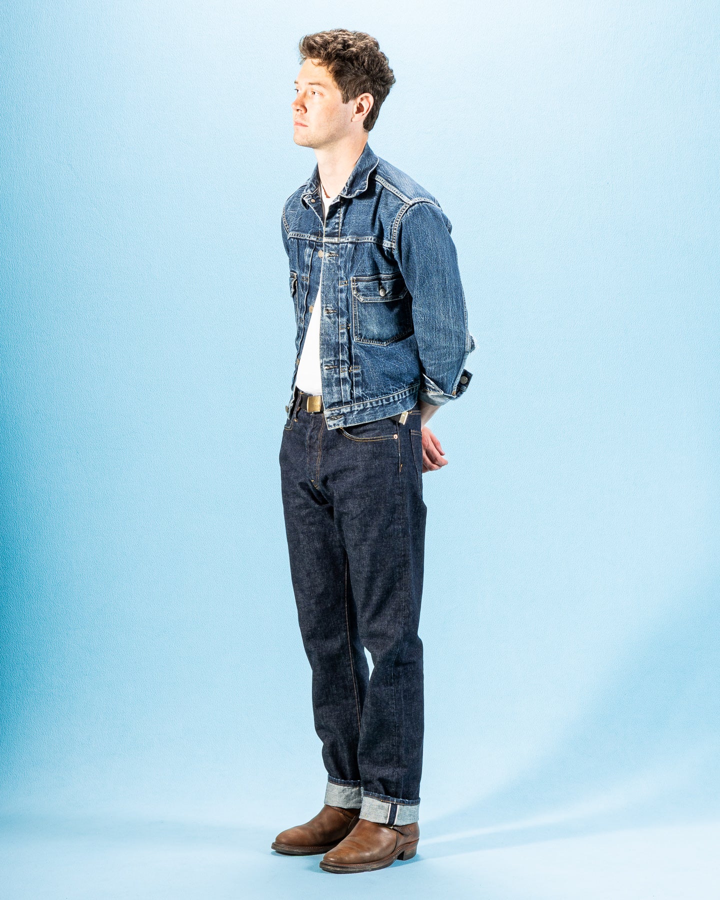 Indigofera Buck Tapered Fit - 18oz Shiroyama Selvedge - Standard & Strange