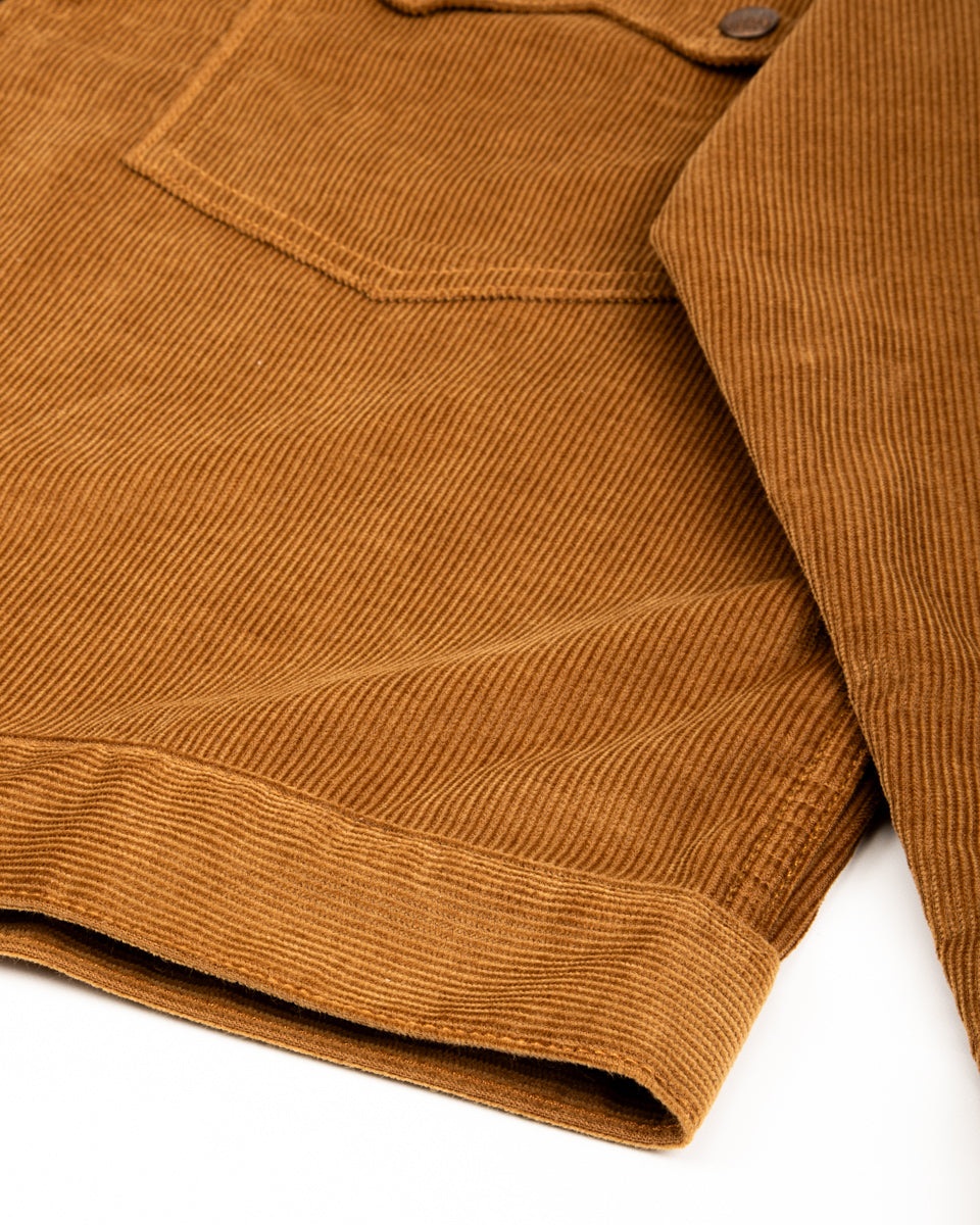 Cooper Shirt - Gold 13W Corduroy