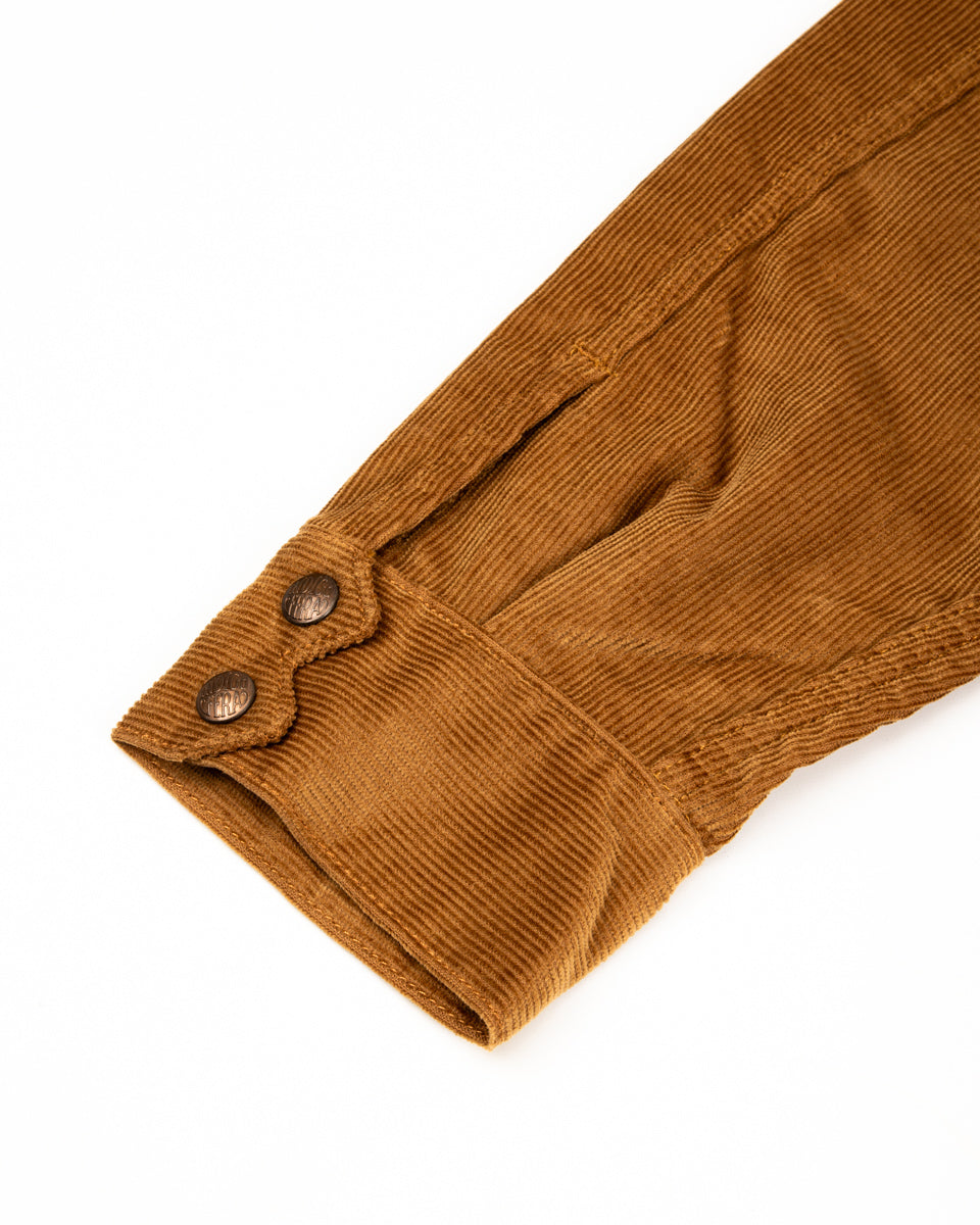 Cooper Shirt - Gold 13W Corduroy