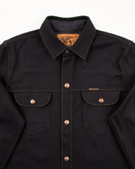 Indigofera Copeland Slim Fit Jacket - Navy Cotton Kersey - Standard & Strange