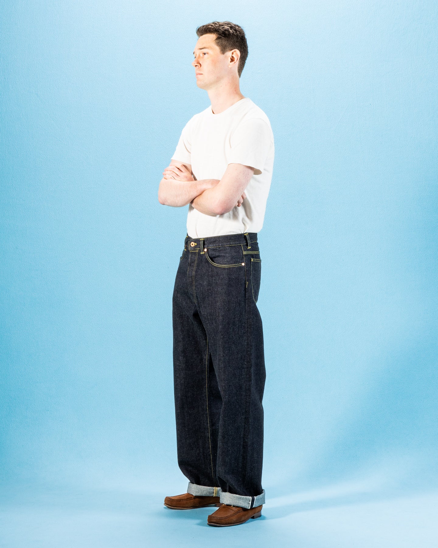 Indigofera Duke Wide Fit - 14.5 oz Overseas Selvedge - Standard & Strange