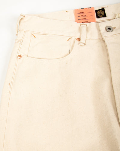 Duke Wide Fit - Ecru Smithson Canvas