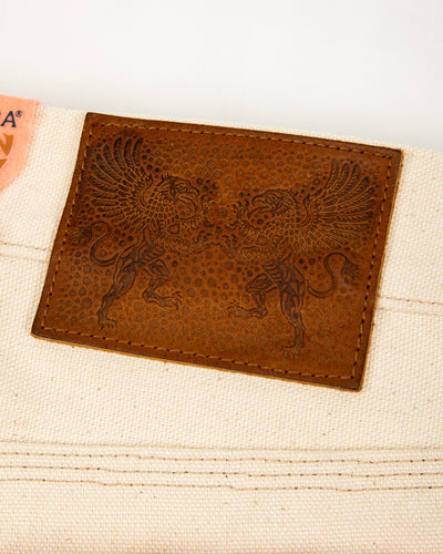 Duke Wide Fit - Ecru Smithson Canvas