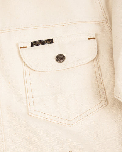 Fargo Quarter Jacket - Ecru Smithson Canvas