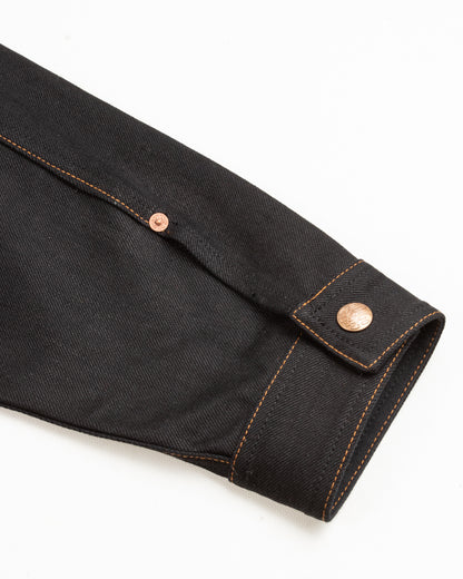 Indigofera Fargo Shirt - Black Gunpowder Denim - Standard & Strange