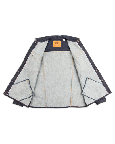 Indigofera Fargo Trucker Jacket - Indigo - Standard & Strange