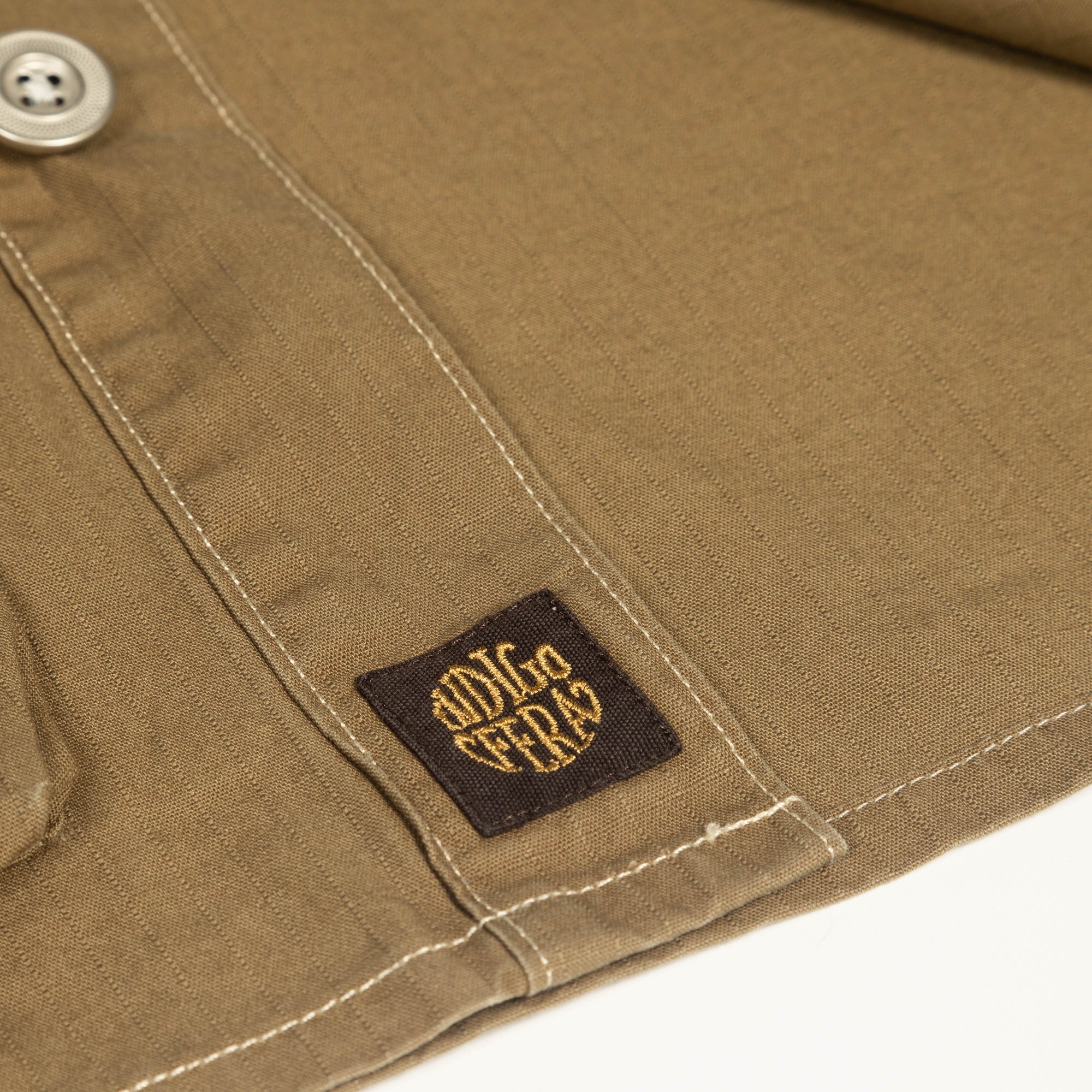 Indigofera Holt Shirt - Beige Cotton Ripstop - Standard & Strange