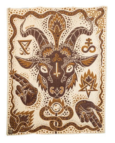 Indigofera Indigofera x Björn Atldax Baphomet Blanket - Standard & Strange