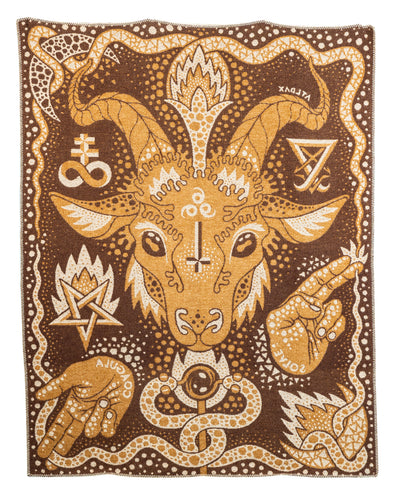 Indigofera Indigofera x Björn Atldax Baphomet Blanket - Standard & Strange