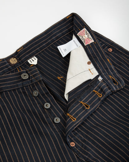 Indigofera Jack Pant - Sable Stripe - Standard & Strange