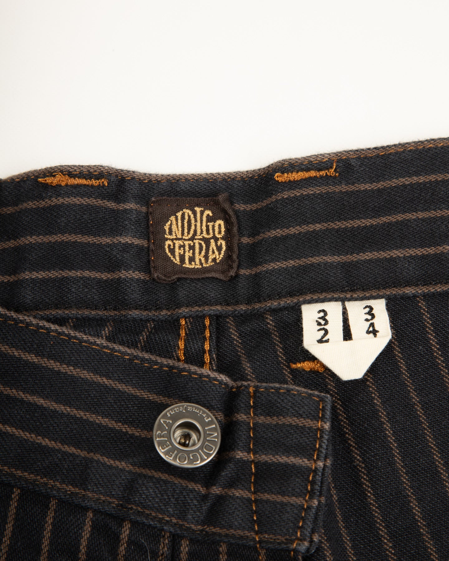 Indigofera Jack Pant - Sable Stripe - Standard & Strange