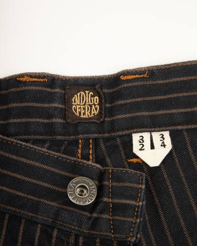 Indigofera Jack Pant - Sable Stripe - Standard & Strange